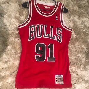 Mitchell and Ness Dennis Rodman Jersey